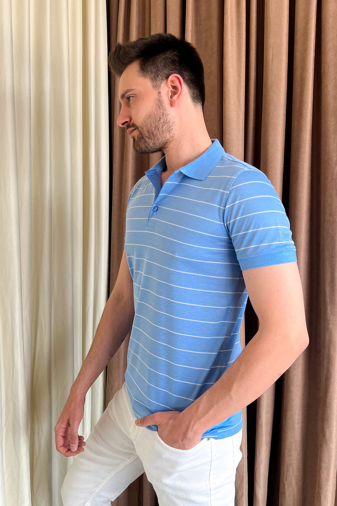 MPL Men's Polo Neck T-shirt 3149 - Berwyn