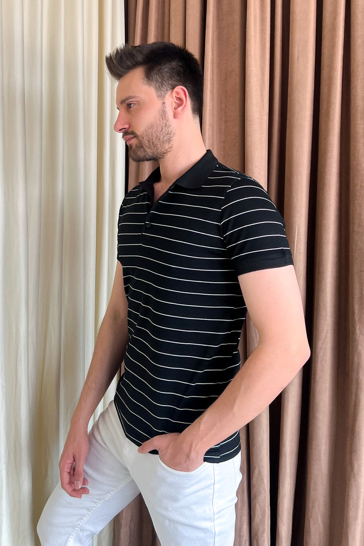 MPL Men's Polo Neck T-shirt 3149 - Plano