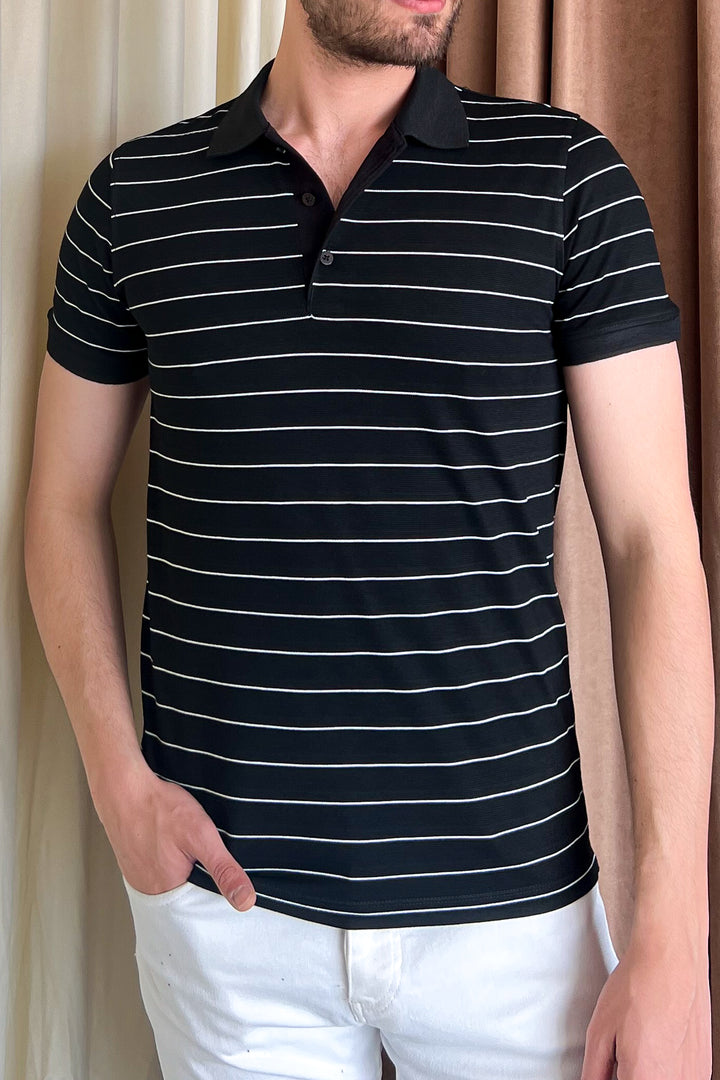 MPL Men's Polo Neck T-shirt 3149 - Plano