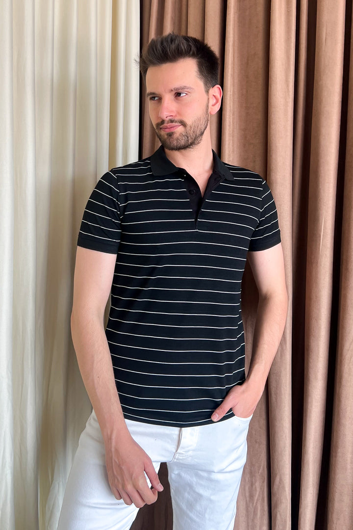 MPL Men's Polo Neck T-shirt 3149 - Plano