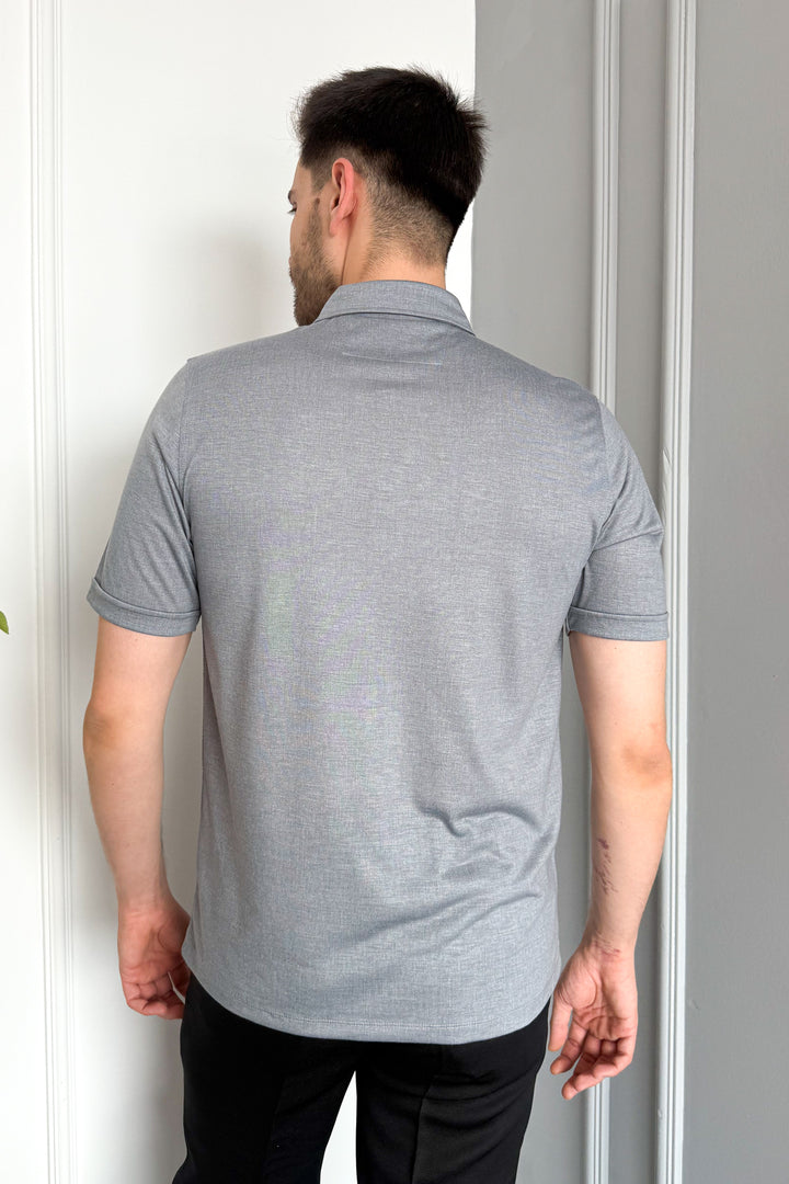 MPL Men's Mercerized Polo Neck T-shirt 2517 - Aix-en-Provence