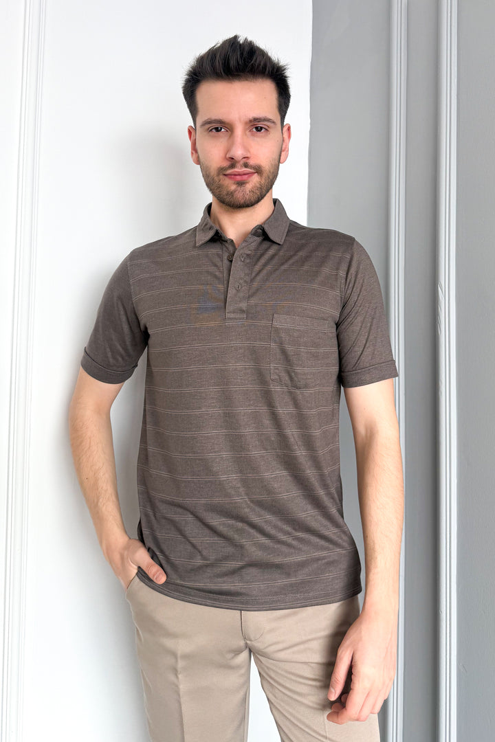 MPL Men's Mercerized Polo Neck T-shirt 2517 - Inverness