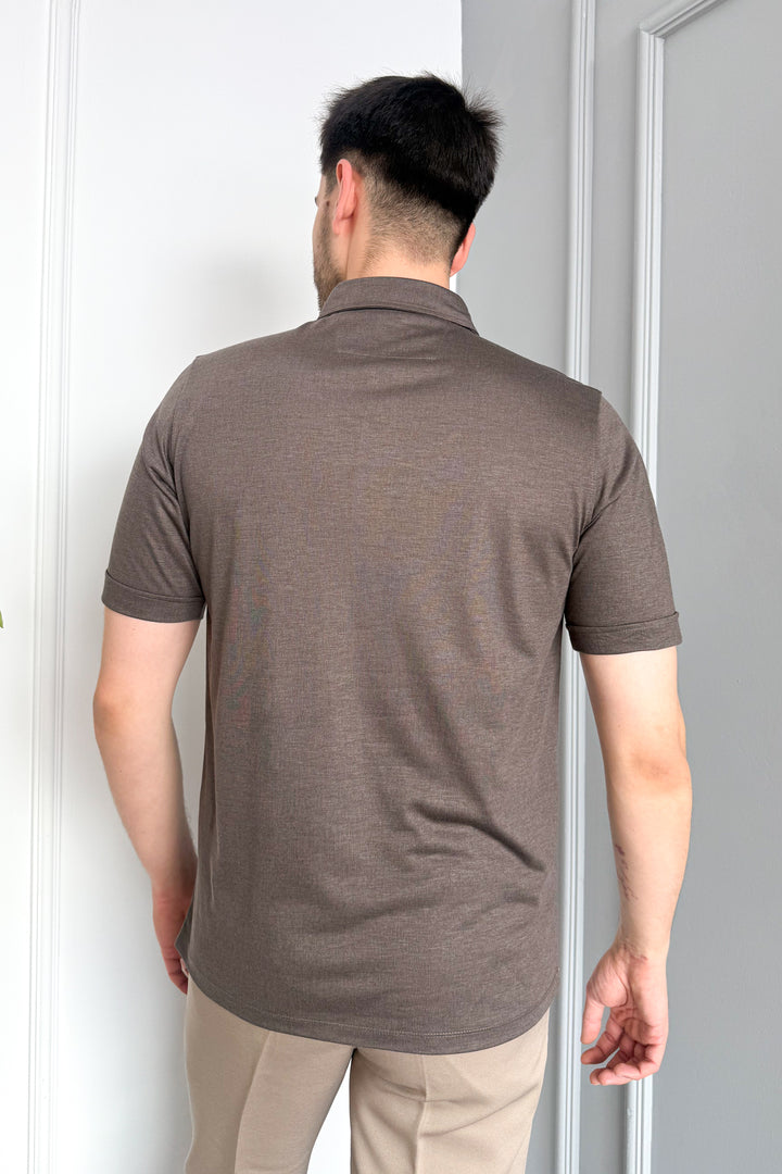 MPL Men's Mercerized Polo Neck T-shirt 2517 - Inverness