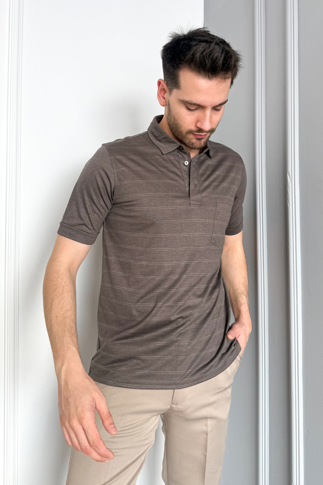 MPL Men's Mercerized Polo Neck T-shirt 2517 - Inverness