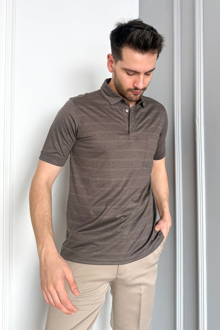 MPL Men's Mercerized Polo Neck T-shirt 2517 - Inverness