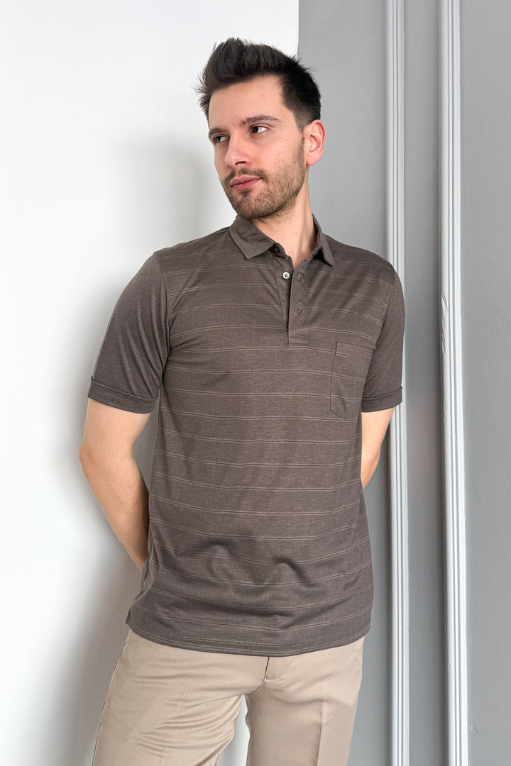 MPL Men's Mercerized Polo Neck T-shirt 2517 - Inverness