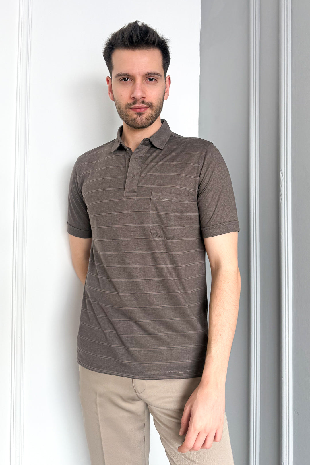 MPL Men's Mercerized Polo Neck T-shirt 2517 - Inverness