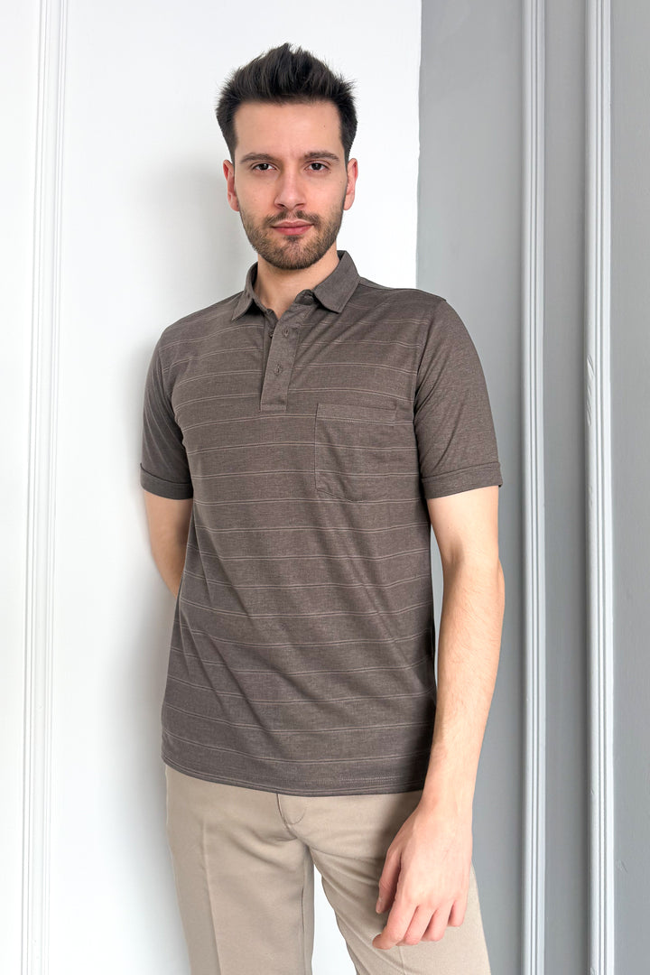 MPL Men's Mercerized Polo Neck T-shirt 2517 - Inverness