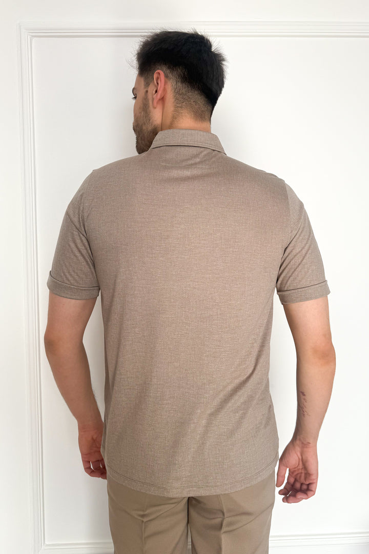 MPL Men's Mercerized Polo Neck T-shirt 2517 - Leesburg