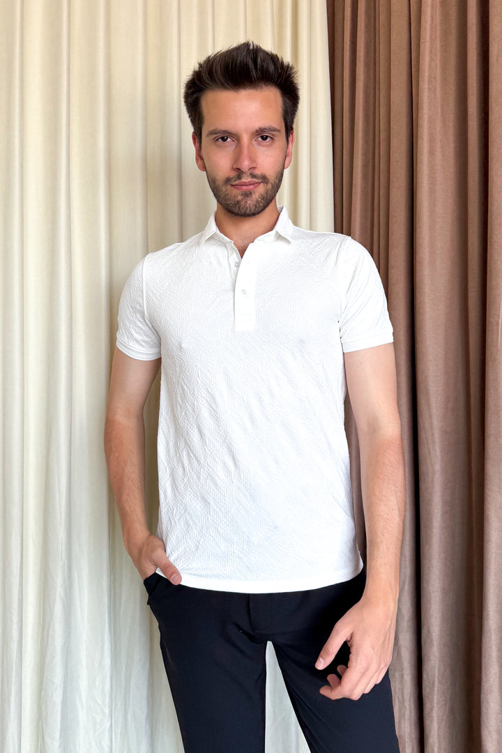 MPL Men's Polo Neck T-shirt 2532 - Pistoia