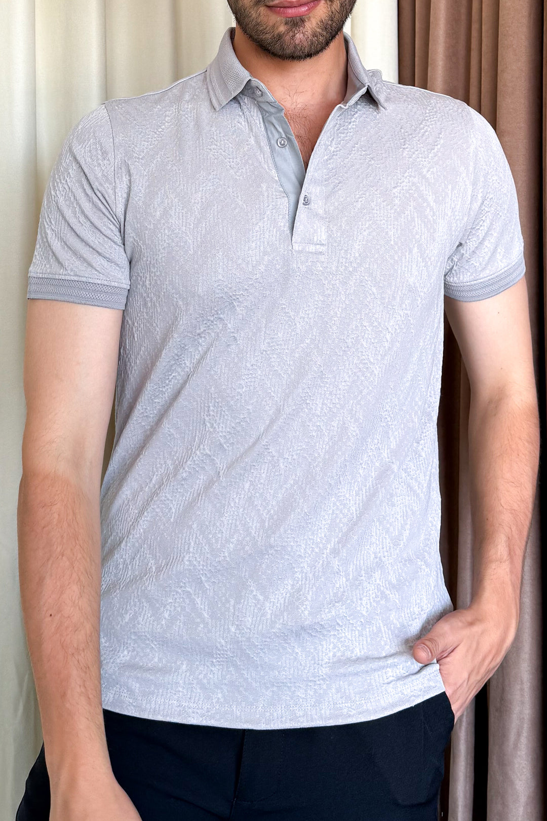 MPL Men's Polo Neck T-shirt 2532 - Oldham