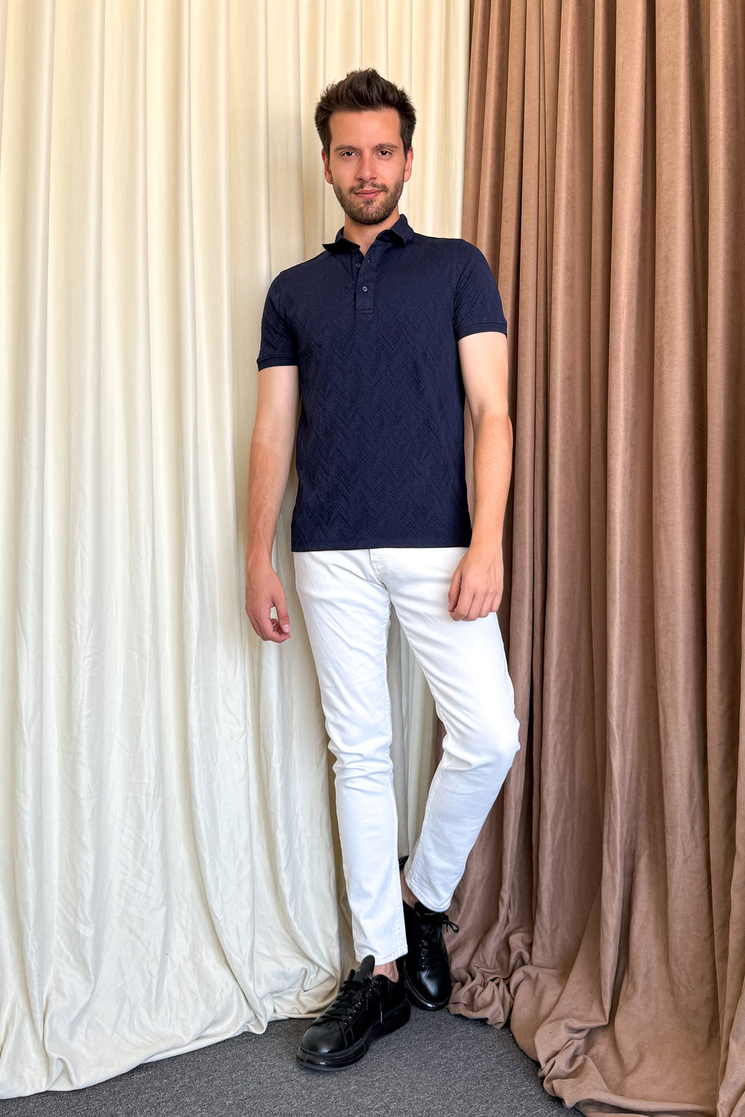 MPL Men's Polo Neck T-shirt 2532 - Wayne