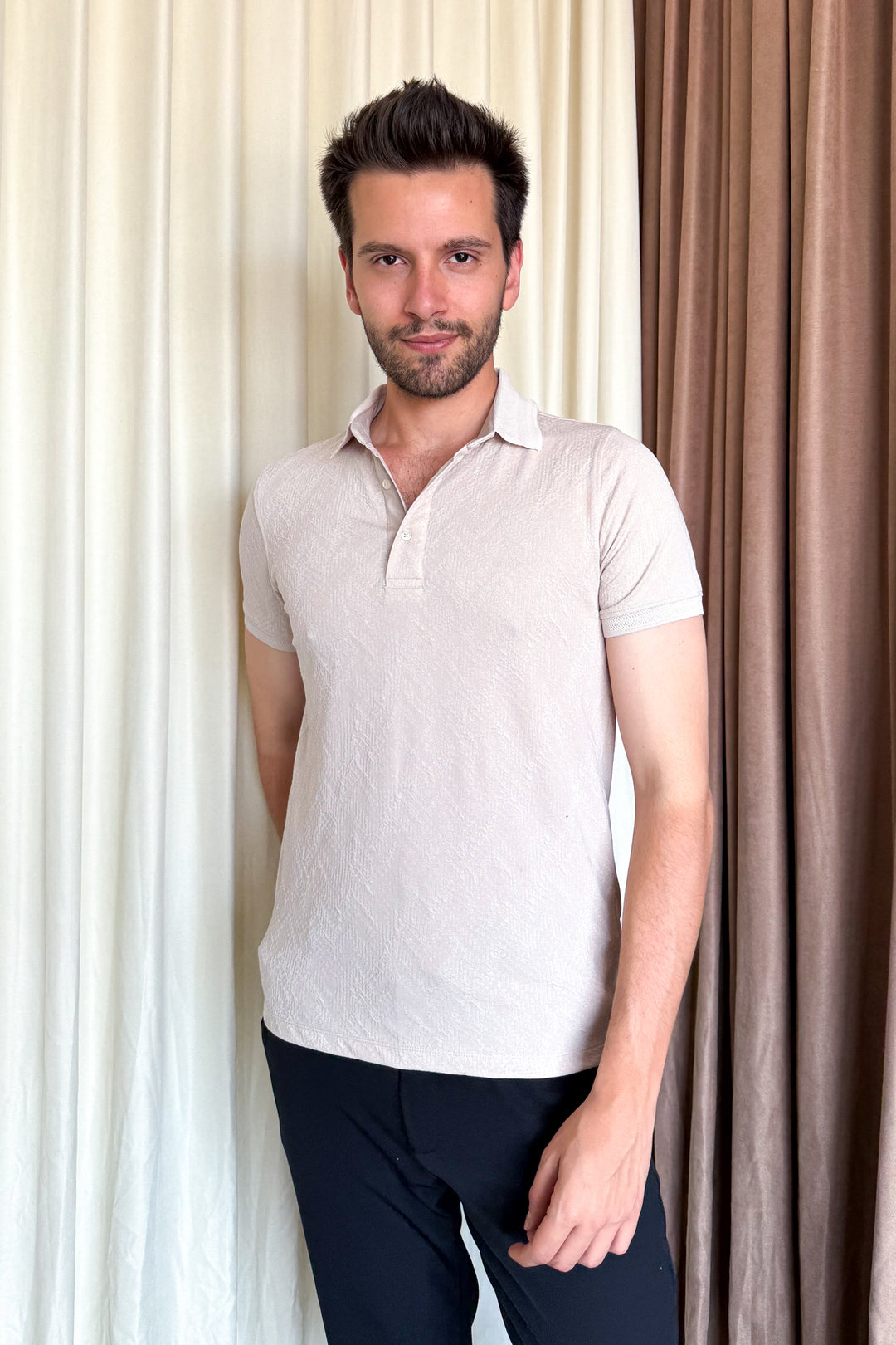 MPL Men's Polo Neck T-shirt 2532 - Caserta