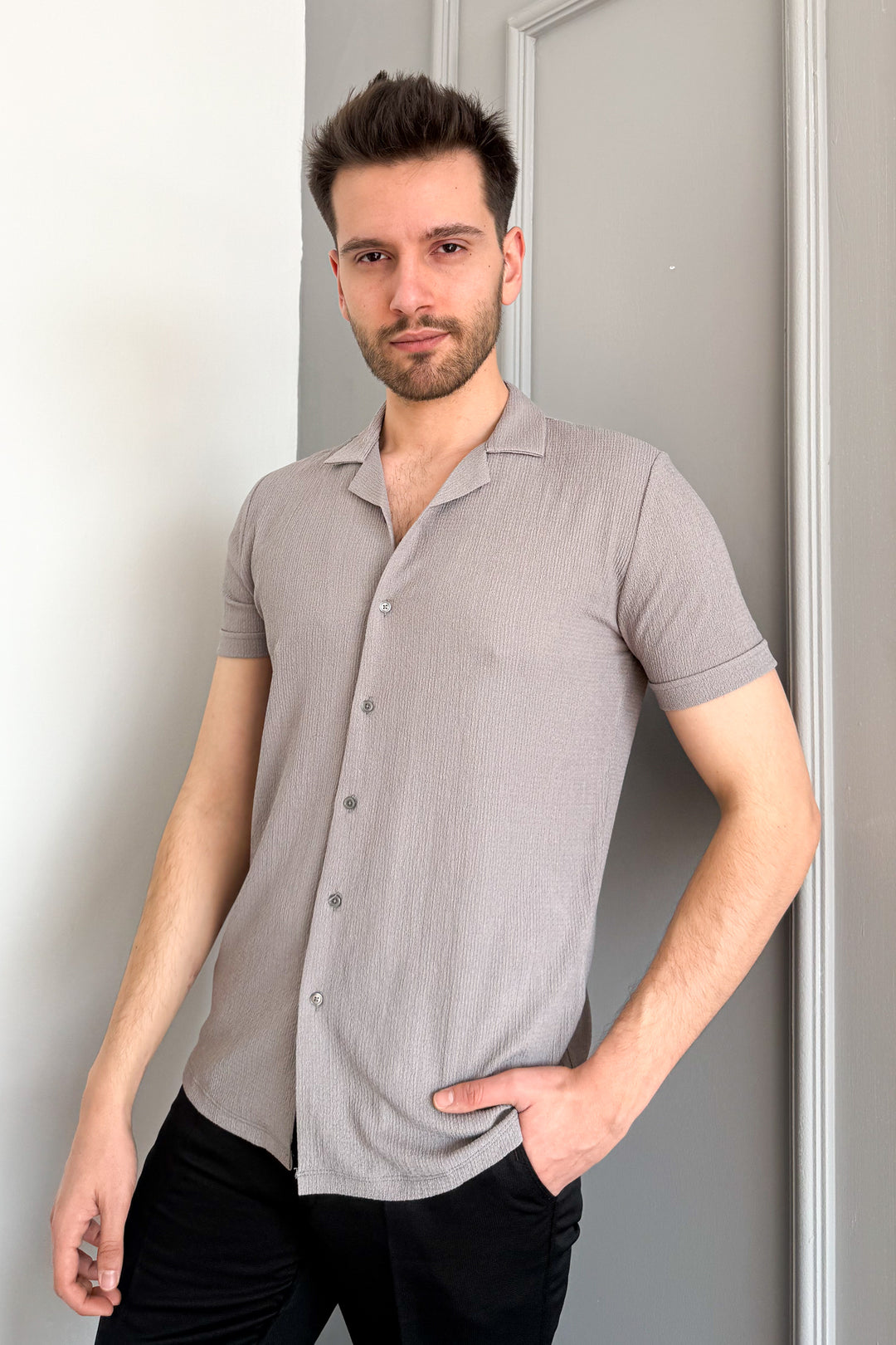 MPL Men's Apache Collar Shirt 2551 - Santa Barbara