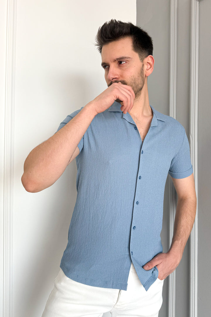 MPL Men's Apache Collar Shirt 2551 - Weinheim