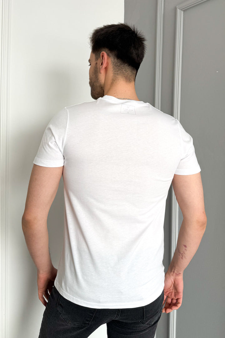 MPL Men's Bicycle Collar Printed T-shirt 3070 - Chandler