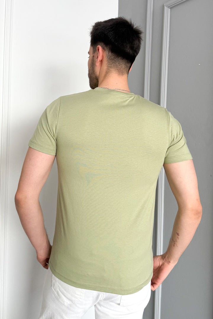 MPL Men's Bicycle Collar Printed T-shirt 3070 - Waco