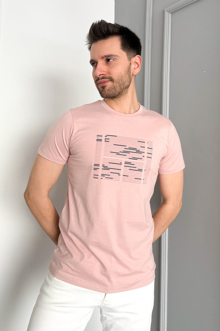 MPL Men's Bicycle Collar Printed T-shirt 3070 - Indianapolis