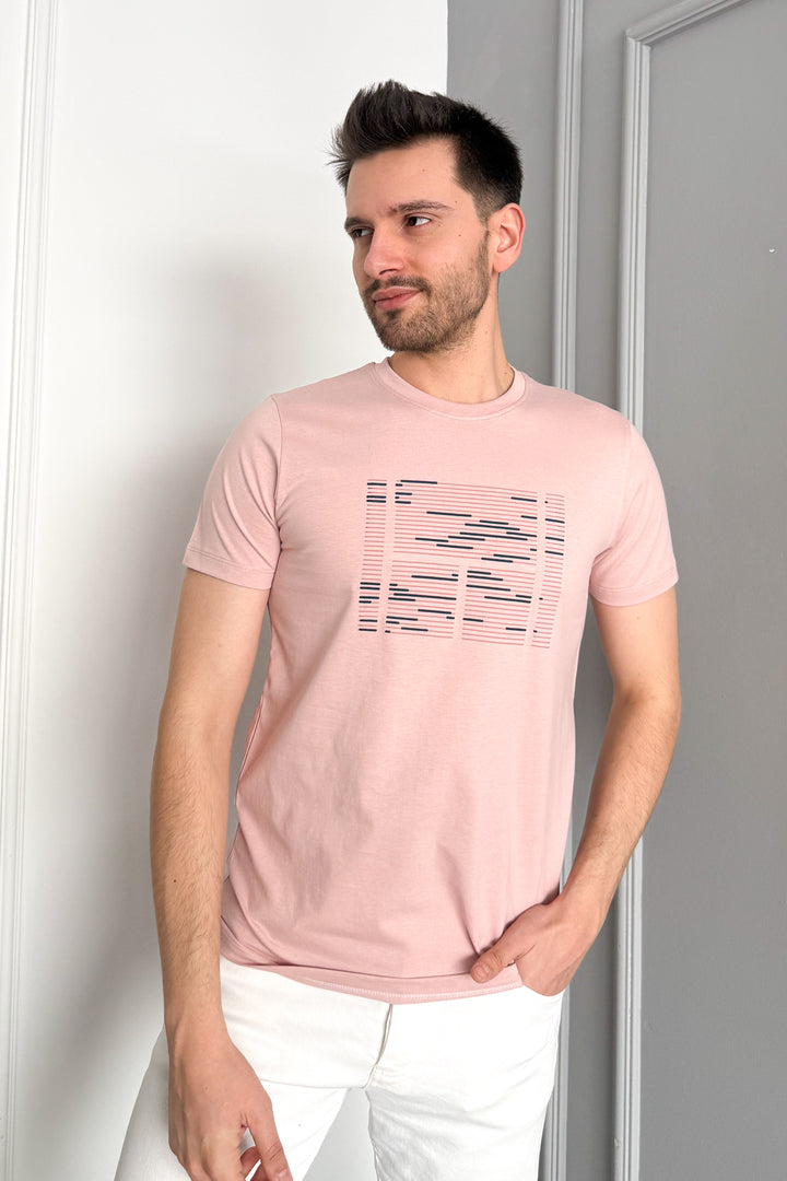 MPL Men's Bicycle Collar Printed T-shirt 3070 - Indianapolis