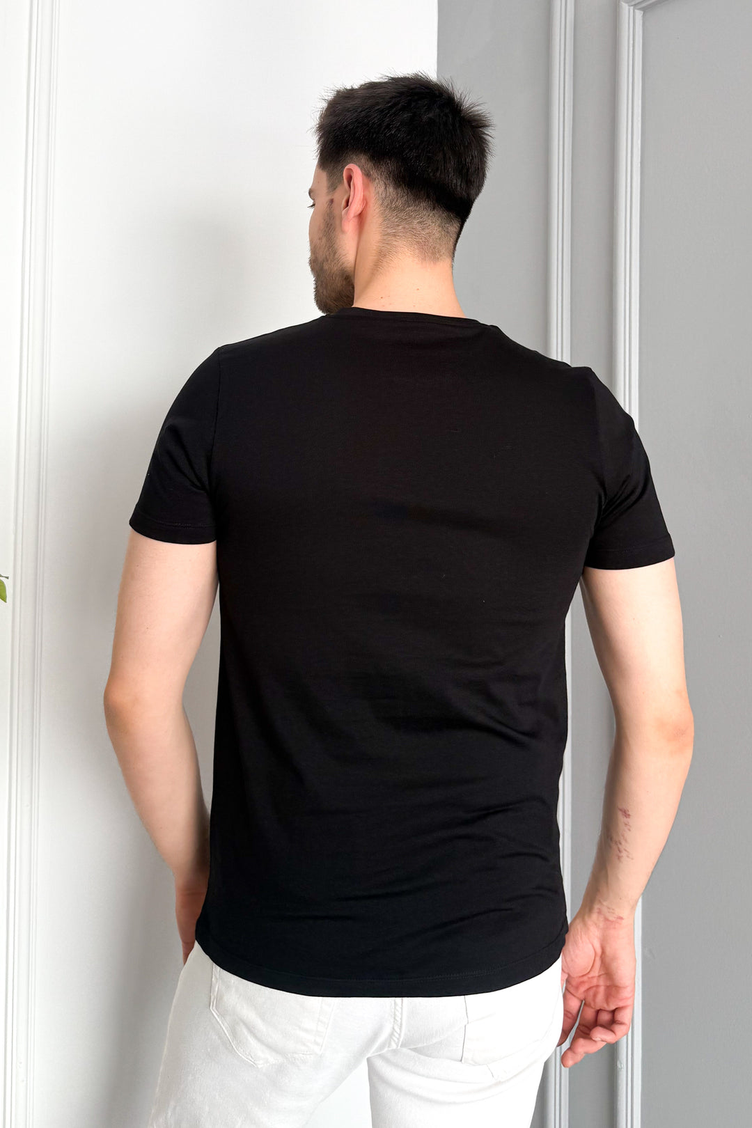 MPL Men's Bicycle Collar Printed T-shirt 3115 - Marino