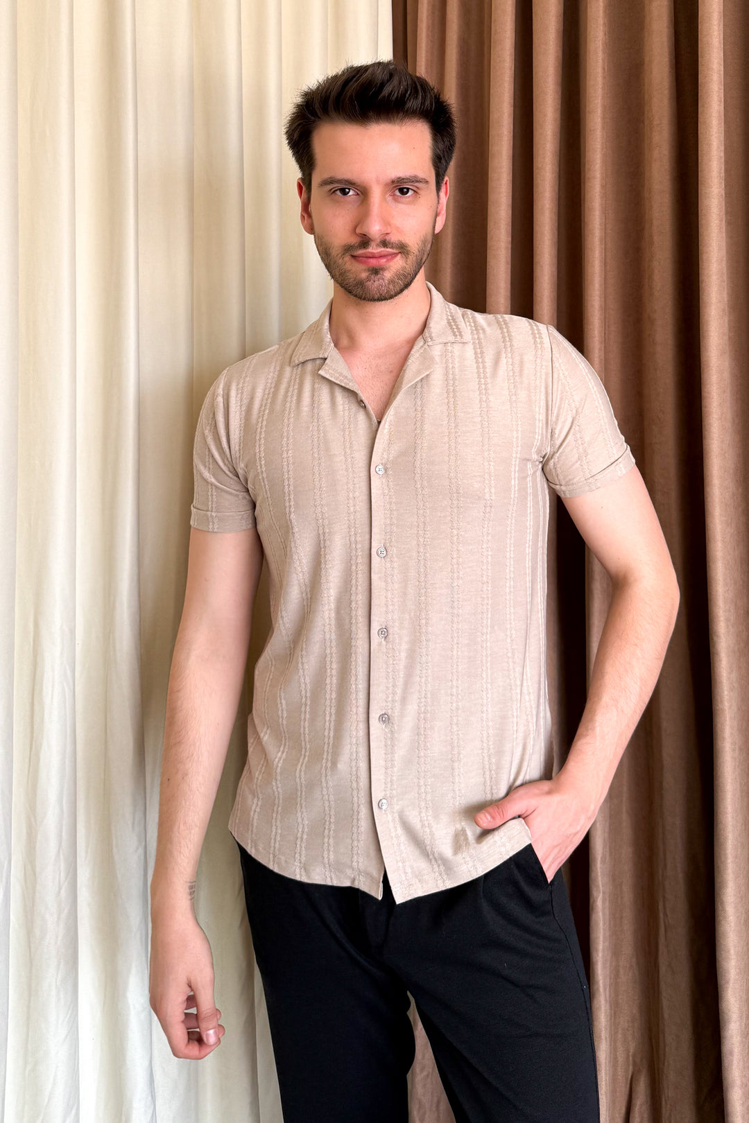 MPL Men's Safari Shirt 3176 - Kampen