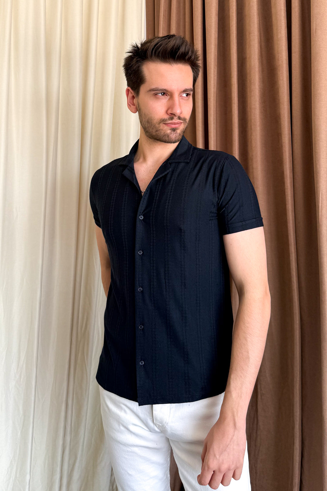 MPL Men's Safari Shirt 3176 - Auxerre
