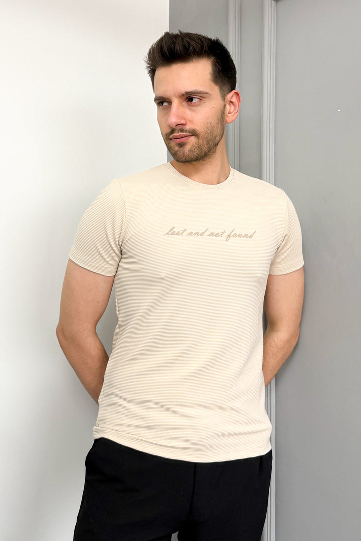 MPL Men's Ottoman Zero Collar T-shirt 3185 - Nocera Inferiore