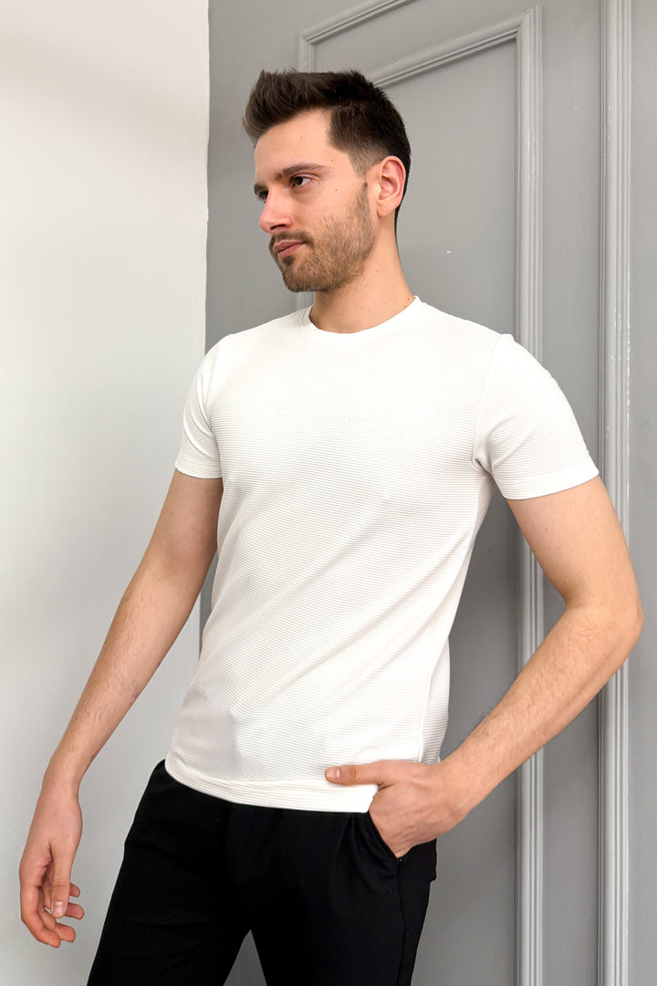 MPL Men's Ottoman Zero Collar T-shirt 3185 - Hamilton