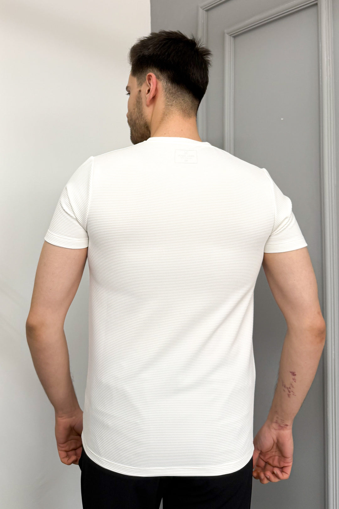 MPL Men's Ottoman Zero Collar T-shirt 3185 - Hamilton