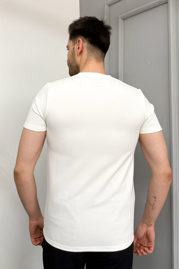MPL Men's Ottoman Zero Collar T-shirt 3185 - Hamilton