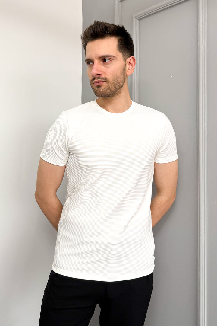 MPL Men's Ottoman Zero Collar T-shirt 3185 - Hamilton