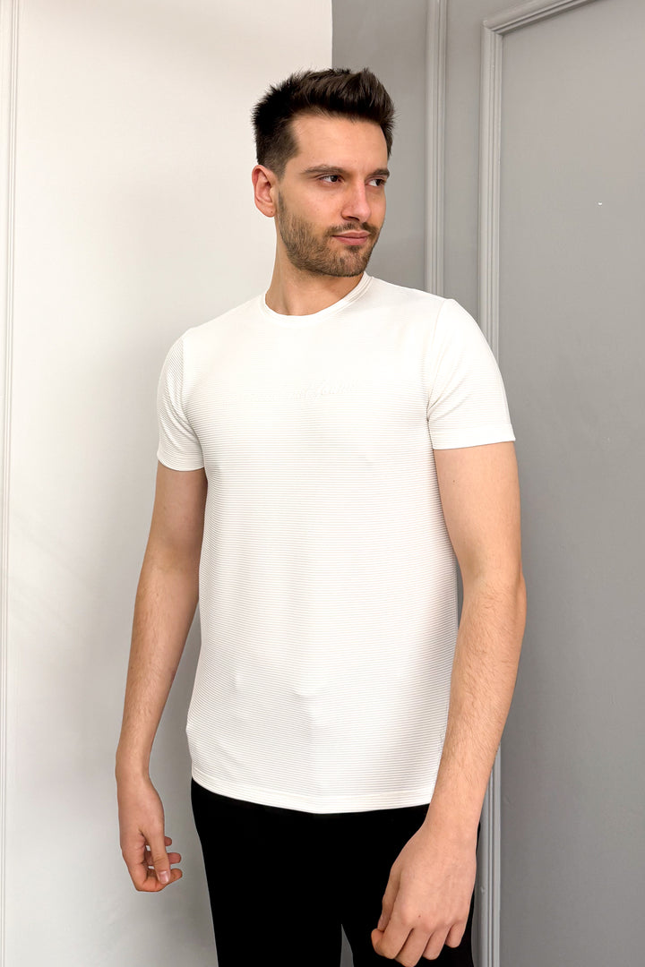 MPL Men's Ottoman Zero Collar T-shirt 3185 - Hamilton