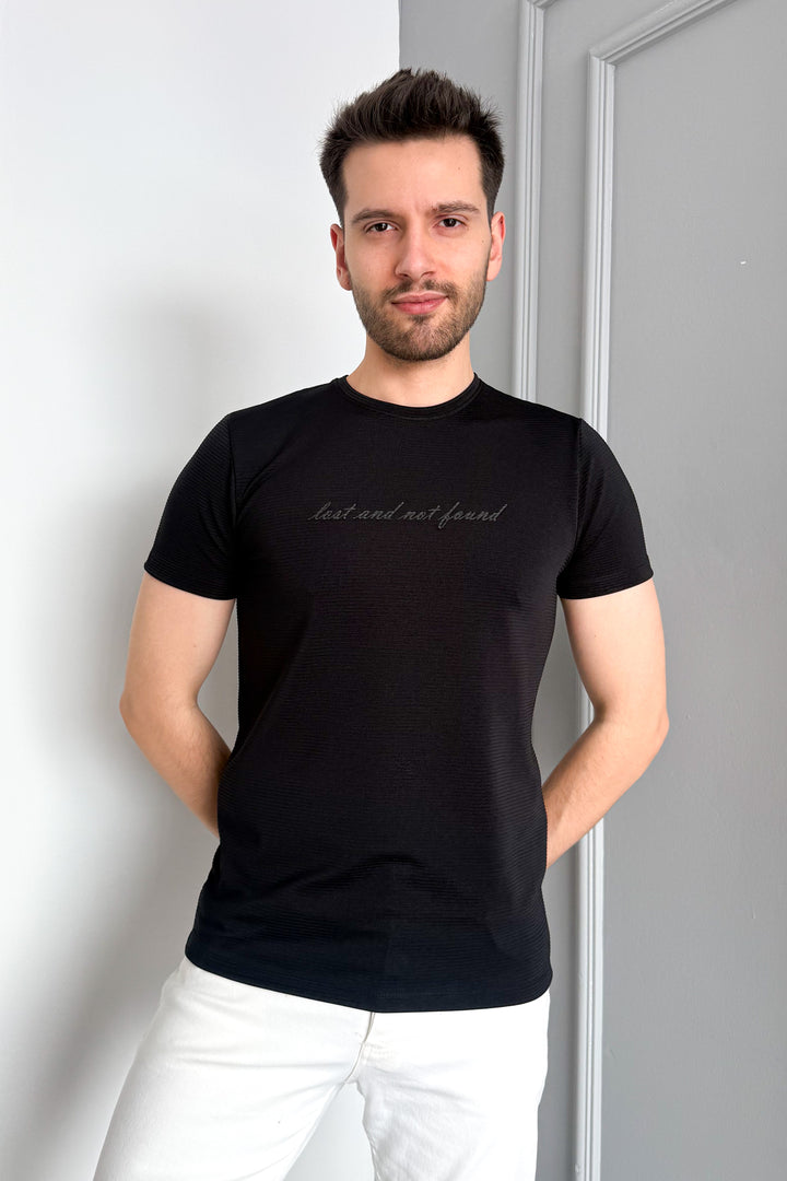 MPL Men's Ottoman Zero Collar T-shirt 3185 - Tecate