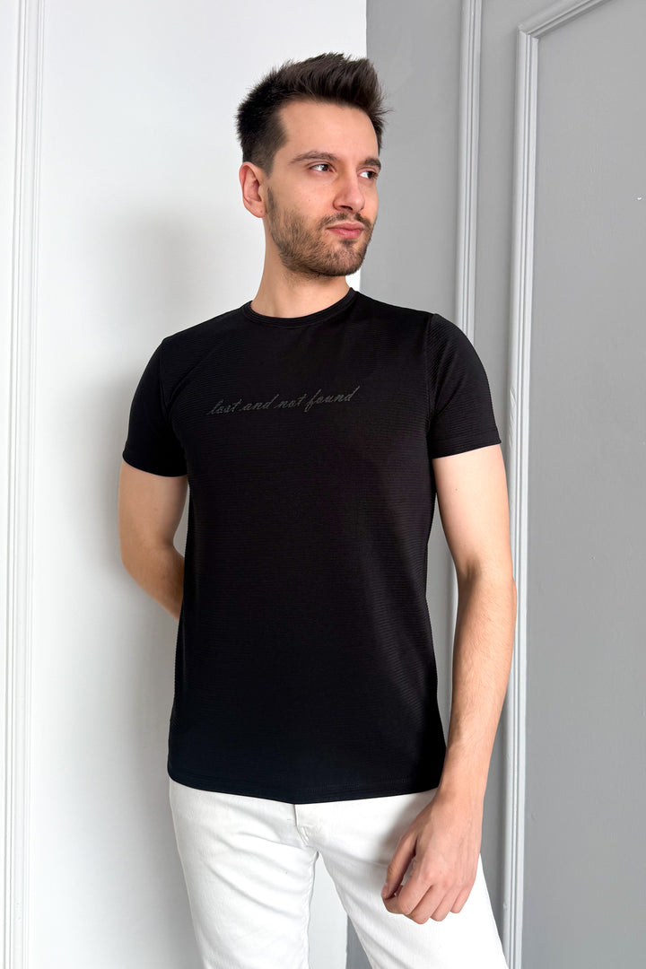MPL Men's Ottoman Zero Collar T-shirt 3185 - Tecate