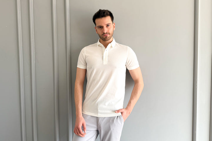MPL Men's Polo Neck T-shirt 3213 - Pátzcuaro