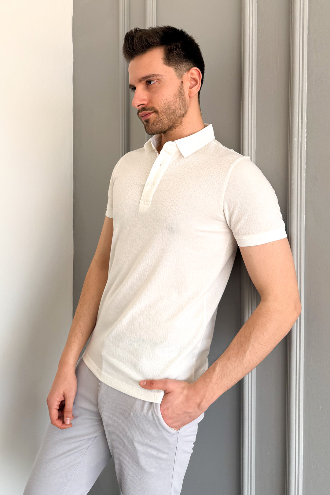MPL Men's Polo Neck T-shirt 3213 - Pátzcuaro