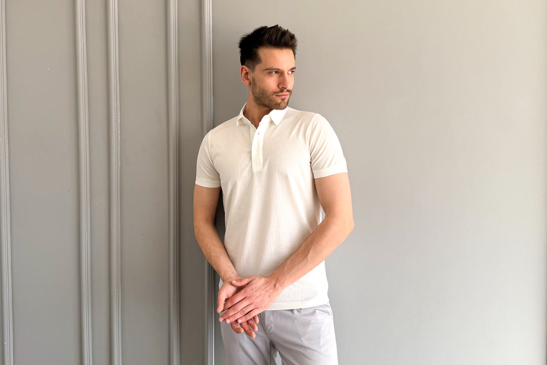 MPL Men's Polo Neck T-shirt 3213 - Pátzcuaro
