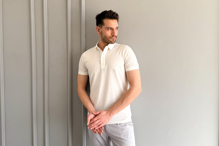 MPL Men's Polo Neck T-shirt 3213 - Pátzcuaro