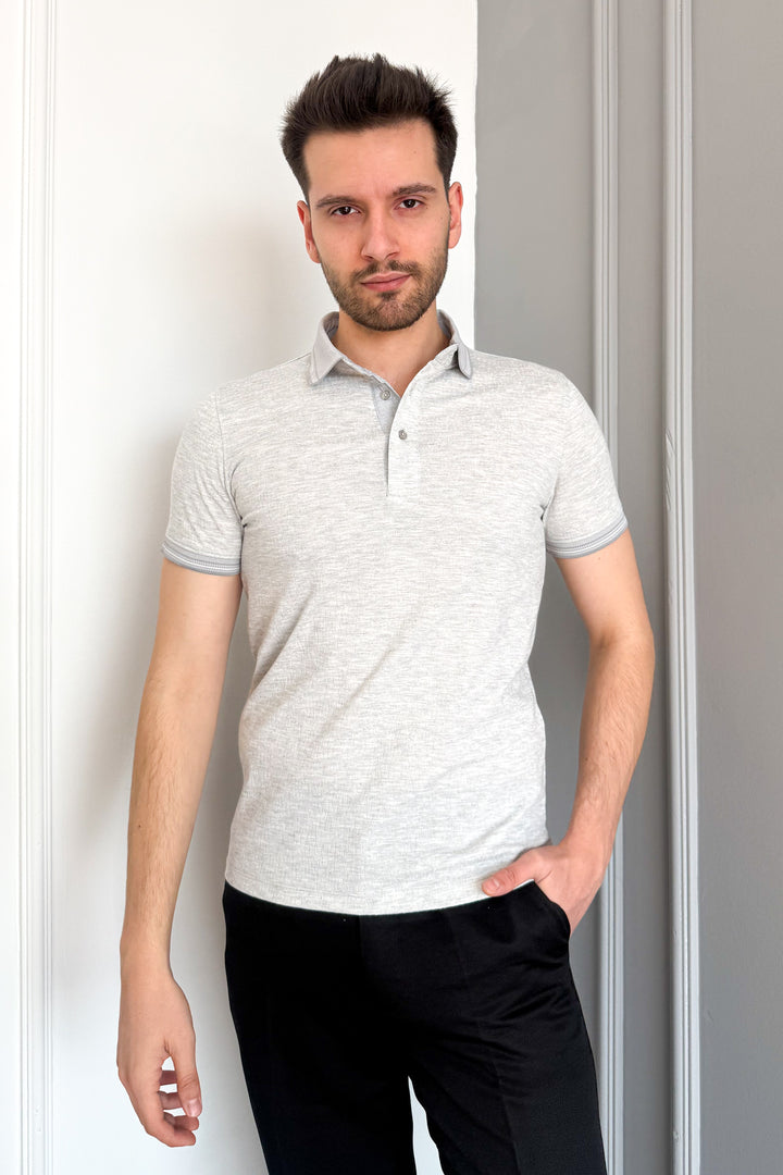 MPL Men's Polo Neck T-shirt 3213 - Steinfurt