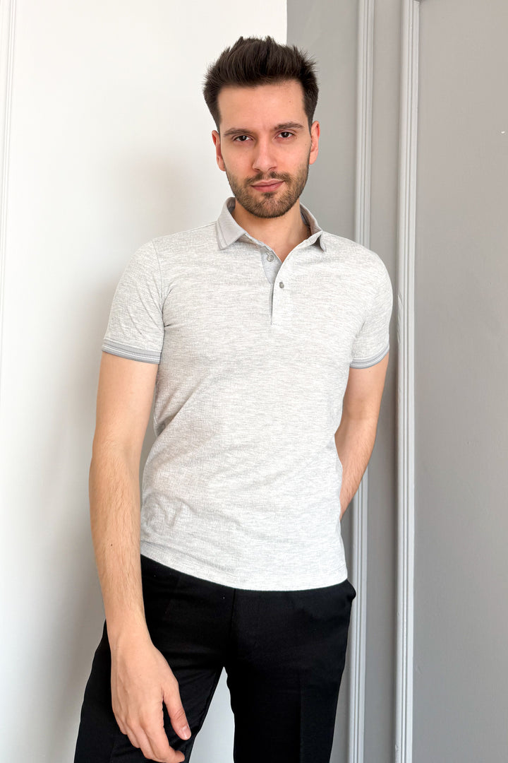MPL Men's Polo Neck T-shirt 3213 - Steinfurt