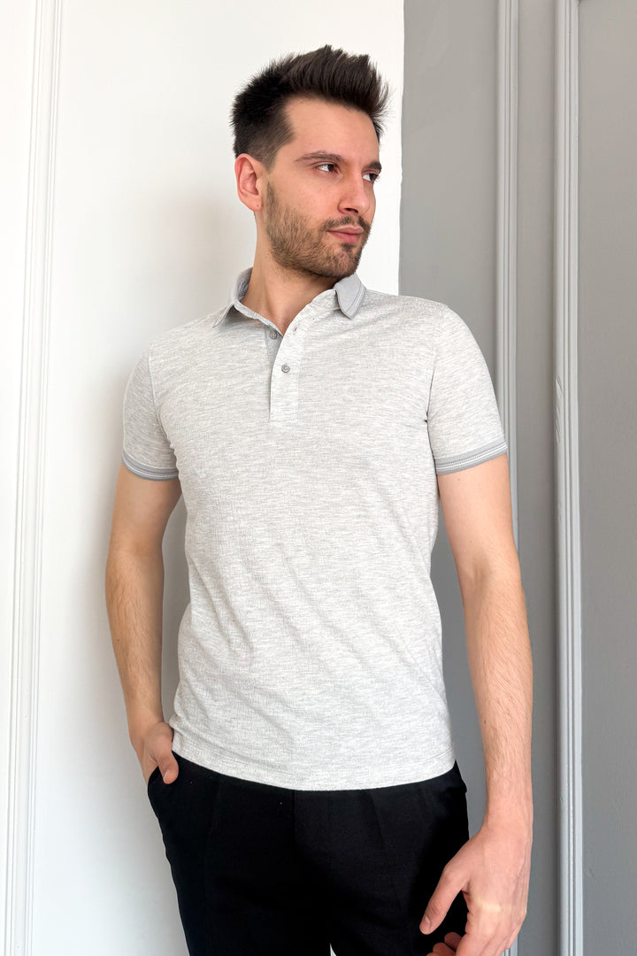 MPL Men's Polo Neck T-shirt 3213 - Steinfurt