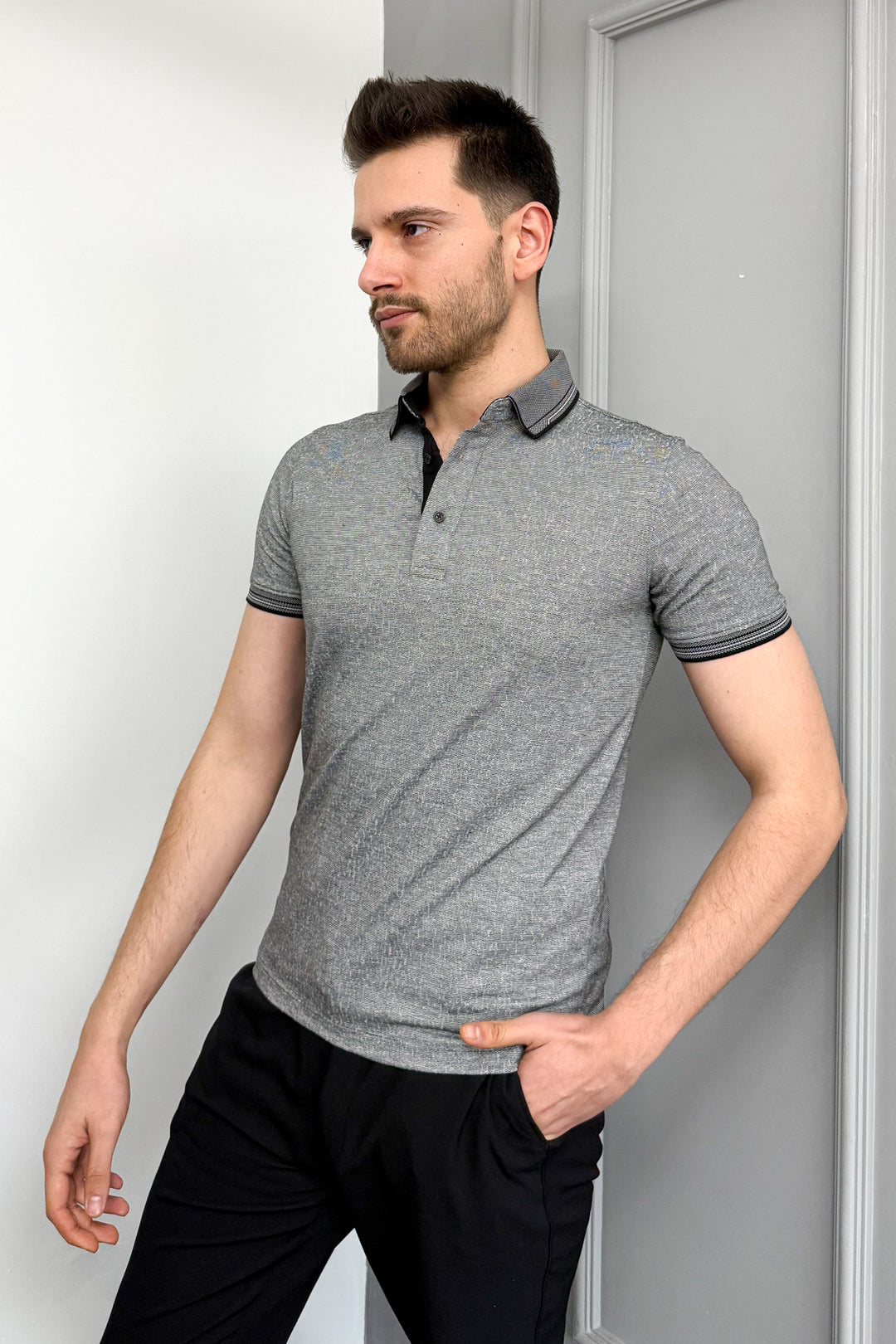 MPL Men's Polo Neck T-shirt 3213 - Siegburg
