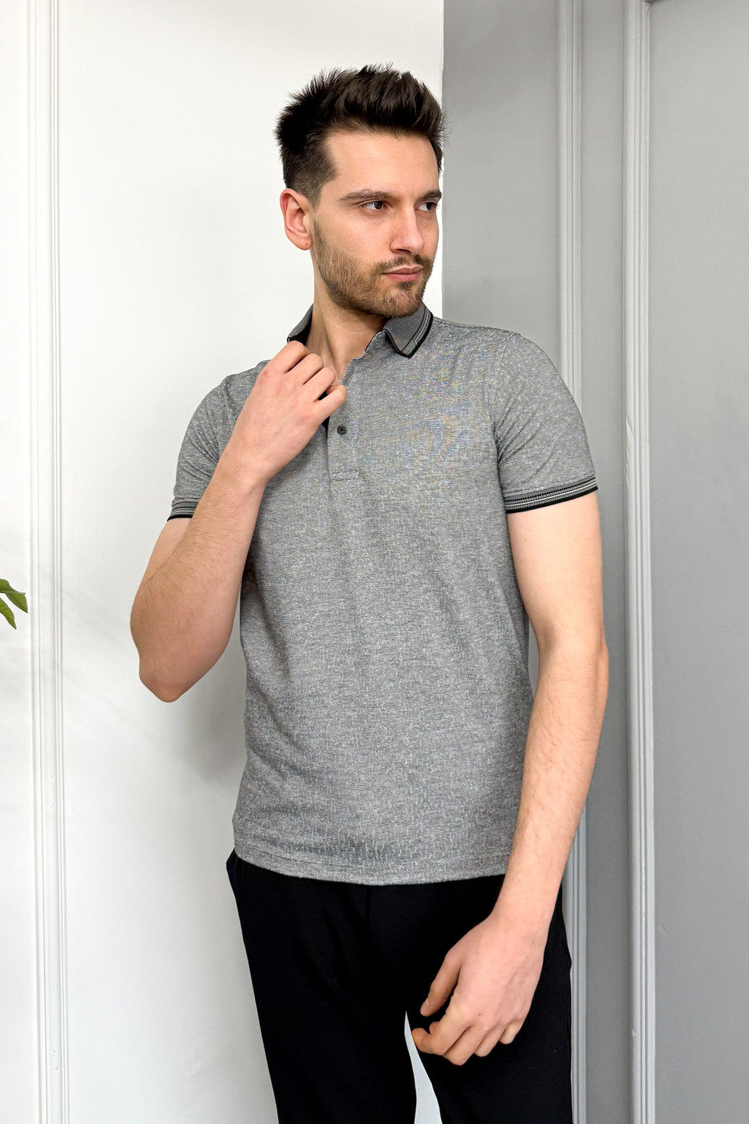 MPL Men's Polo Neck T-shirt 3213 - Siegburg