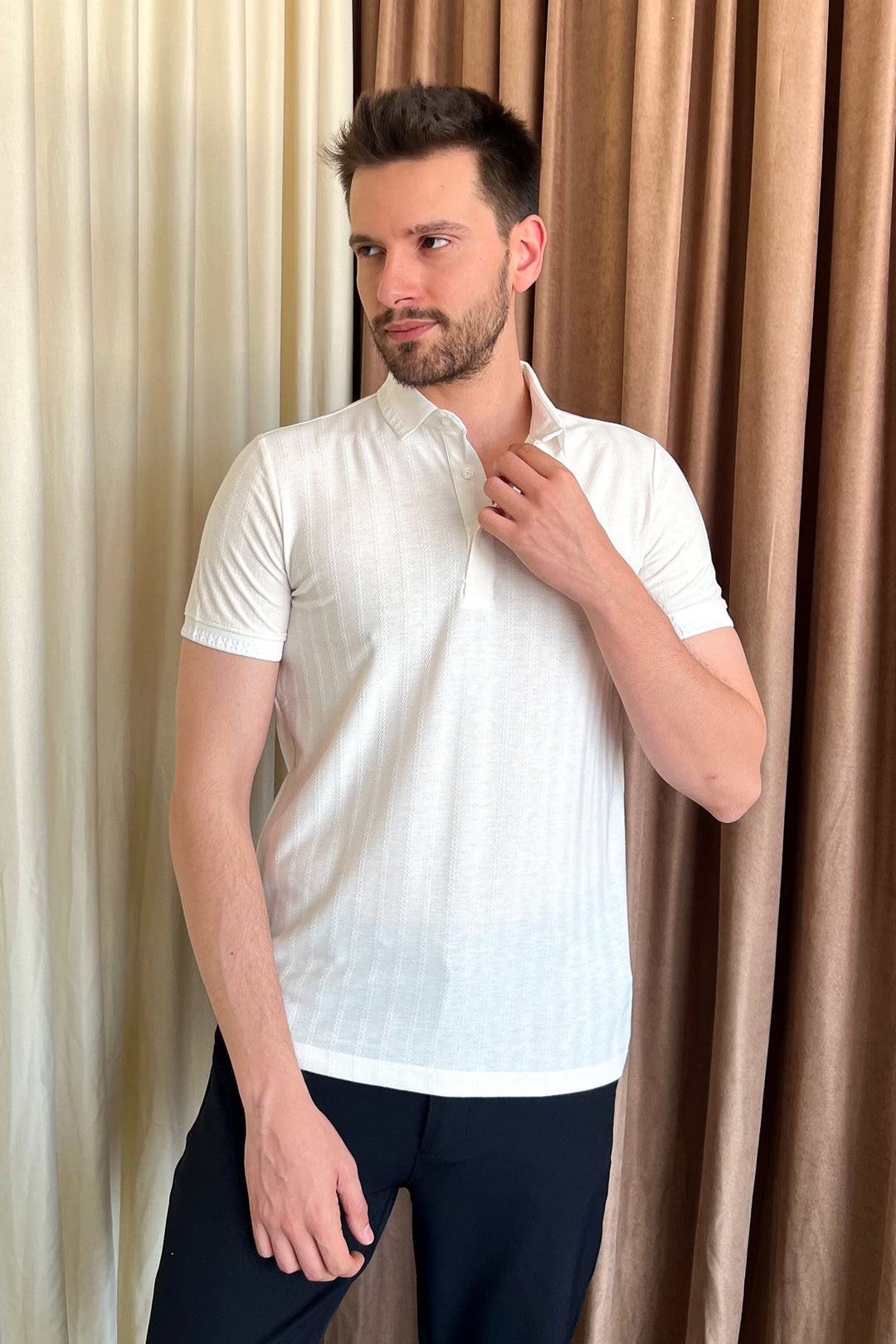 MPL Men's Polo Neck T-shirt 3217 - Southampton