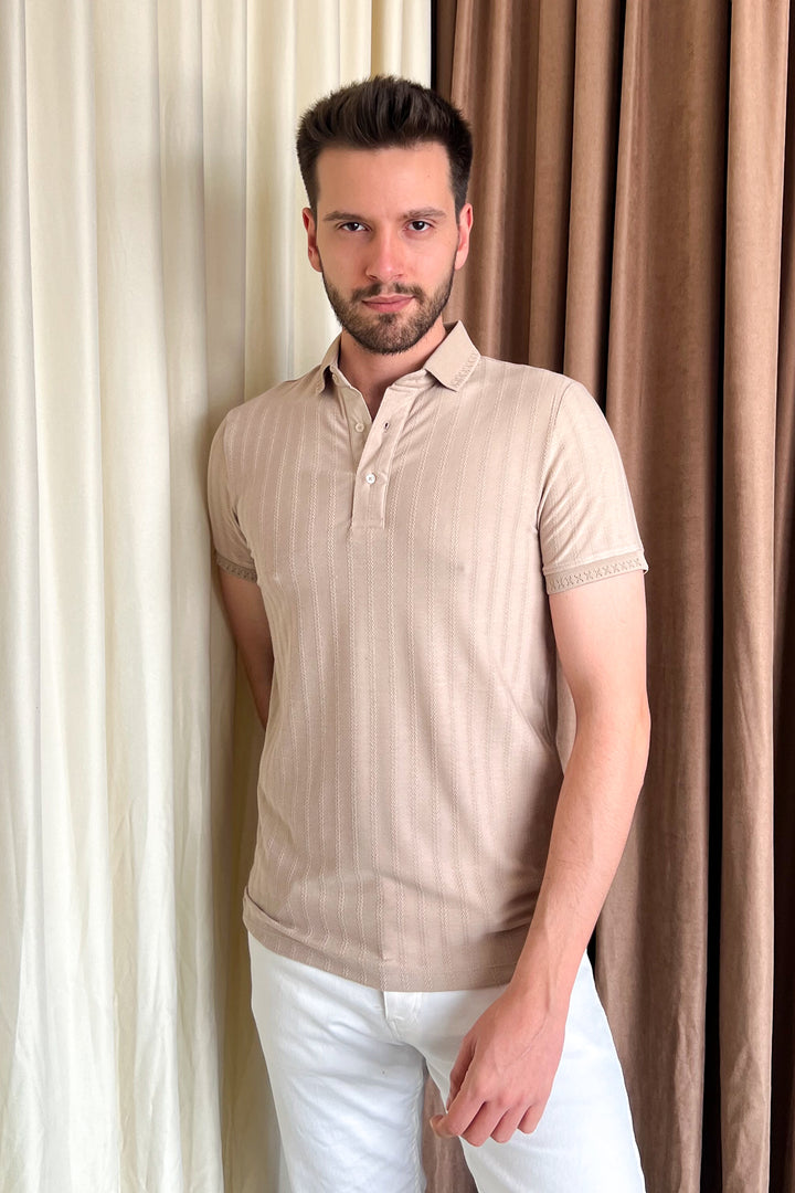 MPL Men's Polo Neck T-shirt 3217 - Huauchinango