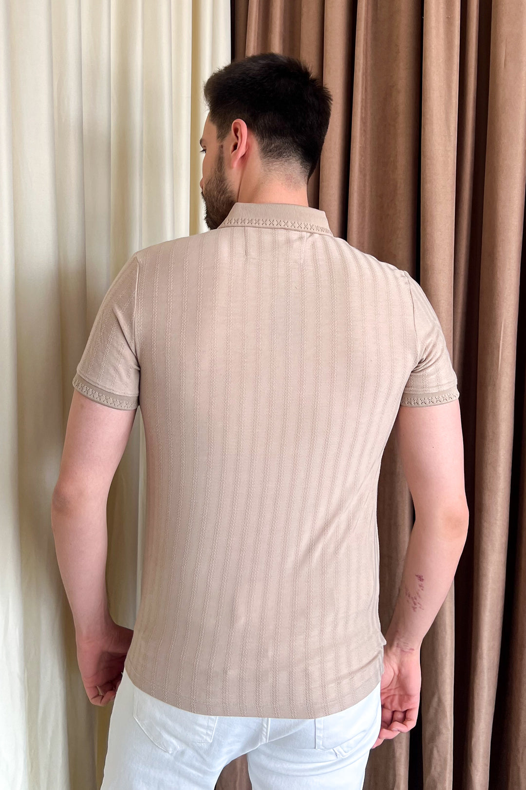 MPL Men's Polo Neck T-shirt 3217 - Huauchinango