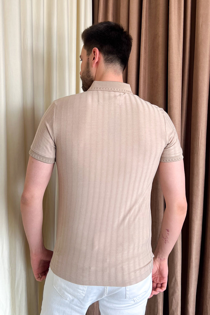 MPL Men's Polo Neck T-shirt 3217 - Huauchinango