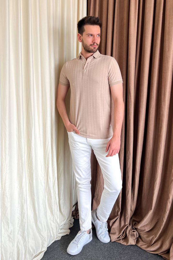 MPL Men's Polo Neck T-shirt 3217 - Huauchinango