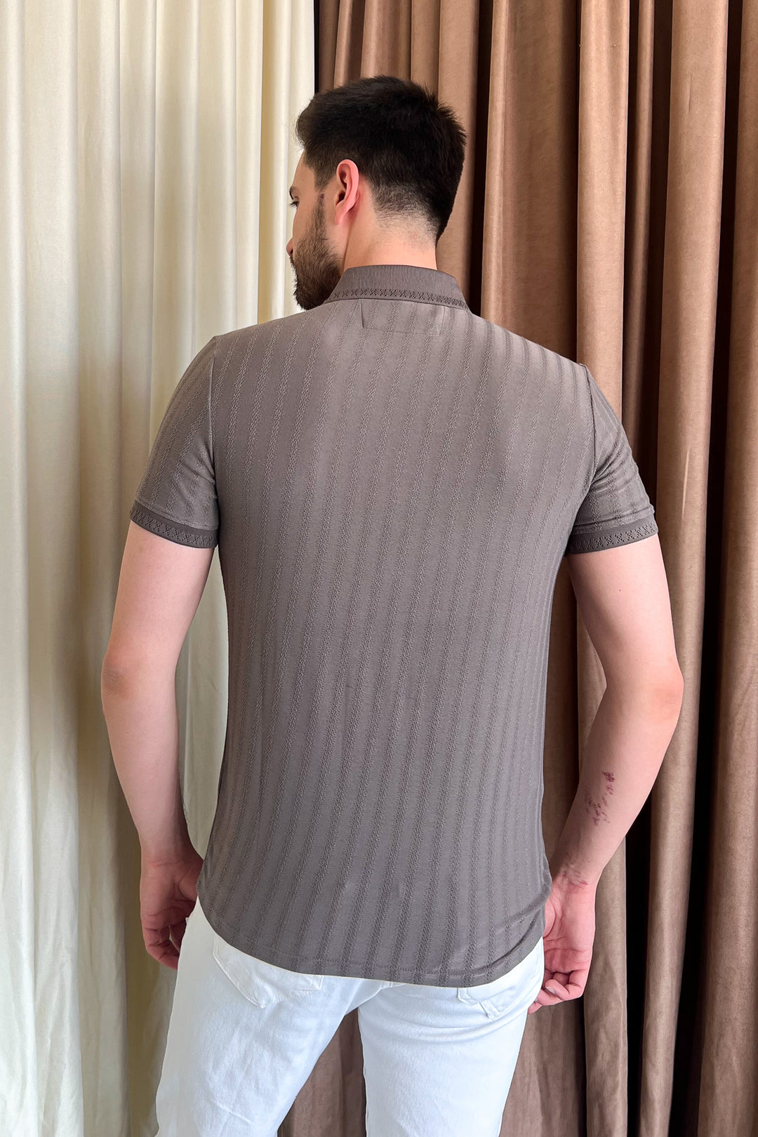 MPL Men's Polo Neck T-shirt 3217 - Vitrolles