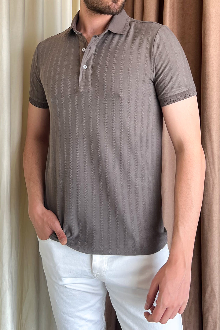 MPL Men's Polo Neck T-shirt 3217 - Vitrolles